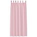 Tende con tende 2 pcs Rosa Baby 225x140cm Poliestere - Foto miniatura 4