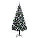 Albero di Natale artificiale con 300 LED Verde 210 cm - Foto miniatura 3