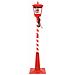 Lampada Stradale di Natale con Lanterna Rosso 40,5x40,5x180cm - Foto miniatura 5