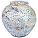 Vaso In Cartapesta Invecchiato Bianco 24x24x23h Cm - Foto miniatura 1