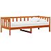 Letto Giorno con materasso Marrone Cera e Bianco 90 x 200 cm - Foto miniatura 2