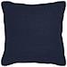 Cuscino Santos In Cotone Riciclato Blu Notte 45×45 Cm - Foto miniatura 1