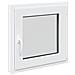 Finestra per Soffitta RISOR 60 x 60 cm PVC e Vetro Bianco - Foto miniatura 1