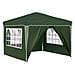 Tenda per feste a pop-up 288 x 288 x 245 cm Verde - Foto miniatura 1