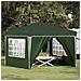 Tenda per feste a pop-up 288 x 288 x 245 cm Verde - Foto miniatura 2
