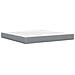 Struttura letto con materasso Grigio chiaro 200 x 200 cm - Foto miniatura 5
