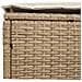Poggiapiedi da Giardino 2 Pezzo Beige e Crema 38 x 38 x 45 cm - Foto miniatura 7