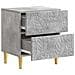 Comodino Grigio Cemento 43 x 34,5 x 48 cm Legno ingegnerizzato - Foto miniatura 2