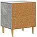 Comodino Grigio Cemento 43 x 34,5 x 48 cm Legno ingegnerizzato - Foto miniatura 5