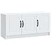 Mobile TV Bianco 99 x 34,5 x 47 cm Legno ingegnerizzato - Foto miniatura 1