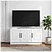 Mobile TV Bianco 99 x 34,5 x 47 cm Legno ingegnerizzato - Foto miniatura 2