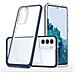 Custodia Trasparente 3in1 Per Samsung Galaxy S22+ (s22 Plus) Con Cornice, Cover In Gel, Blu - Foto miniatura 1