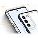 Custodia Trasparente 3in1 Per Samsung Galaxy S22+ (s22 Plus) Con Cornice, Cover In Gel, Blu - Foto miniatura 4