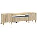 Mobile TV LED Rovere Sonoma Legno ingegnerizzato - Foto miniatura 1