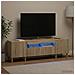 Mobile TV LED Rovere Sonoma Legno ingegnerizzato - Foto miniatura 4
