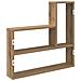 Scaffale da parete Rovere Artigianale 60 x 11 x 60 cm - Foto miniatura 6