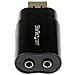 Scheda Audio Esterna Stereo USB 2.0 - Adattatore esterno scheda audio Stereo USB 2.0 a 3,5 mm Jack audio - Foto miniatura 4