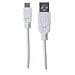 ICOC MUSB-A-006W - Cavo USB 2.0 A / Micro B 0,6 m Bianco - Foto miniatura 4