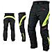 Pantaloni Donna Impermeabile Moto Imbottitura Termica Traspirante Fluo 30 - Foto miniatura 1