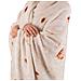 Coperta Piadina In Poliestere, Diametro 160 Cm Bianco - Foto miniatura 2