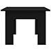 Tavolino da Salotto Nero 100x60x42 cm in Legno Multistrato - Foto miniatura 5