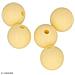 Perlina Di Silicone Tonda X 5 - 10 Mm - Giallo - Foto miniatura 1