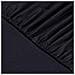 Vision Lenzuola Con Angoli Nero 200x200 - 100% Cotone - Da 30 Centimetri Con Altezza - Foto miniatura 2