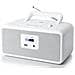 M-32 Dbw Radio Portatile Dab + Fm Cd Usb Bianco - Foto miniatura 2