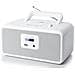 M-32 Dbw Radio Portatile Dab + Fm Cd Usb Bianco - Foto miniatura 8