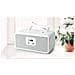 M-32 Dbw Radio Portatile Dab + Fm Cd Usb Bianco - Foto miniatura 6