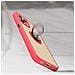 Cover Apple Iphone 13 Pro Max Bimateriale Anello Supporto Metallico Rossa - Foto miniatura 2