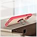 Cover Apple Iphone 13 Pro Max Bimateriale Anello Supporto Metallico Rossa - Foto miniatura 4