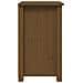Comodini 2 Pz Miele 40x35x61,5 Cm In Legno Massello Di Pino - Foto miniatura 5