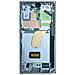 Blocco Completo Galaxy S23 Ultra Touchscreen + Frame Originale Sky Blue - Foto miniatura 1