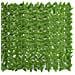 Schermo Privacy Da Balcone Con Foglie Verde 300x150 Cm - Foto miniatura 3
