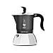 Fiammetta Induction Moka 0,13 L Nero, Argento - Foto miniatura 1