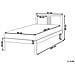 Letto Legno Di Pino Vannes 90 X 200 Cm Marrone Chiaro - Foto miniatura 5