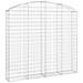 Cesto Gabbione Ad Arco 200x30x180/200 Cm Ferro Zincato - Foto miniatura 2