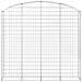 Cesto Gabbione Ad Arco 200x30x180/200 Cm Ferro Zincato - Foto miniatura 3