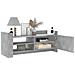 Mobile Per Tv Grigio Cemento 100x35x40 Cm Legno Multistrato - Foto miniatura 3