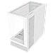 Case SHowbui 42B Tower / Micro-ATX / Mini-ITX 2 Porte USB 3.2 Gen 1 Colore Bianco - Foto miniatura 8