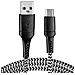 Cavo Usb - Micro Usb Intrecciato Bianco E Nero 1m Va0150 - Foto miniatura 1