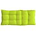 Cuscini Sedia Schienale Alto 2 Pz Verde Chiaro Tessuto Oxford - Foto miniatura 6