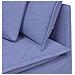 Divano Modulare con Cuscini in Tessuto Jeans Blu - Foto miniatura 8