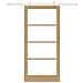 Porta Scorrevole  con Set di Componenti 'ORKDAL'Legno Massello e Vetro, Porta Interna  con Vetro 'ORKDAL'93x202x4 cm Legno Massello di Pino - Foto miniatura 4