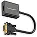 Adattatore Vga A Hdmi - Edizione Standard: Trasferimento Video Hd 1080p Con Audio - Foto miniatura 1
