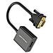 Adattatore Vga A Hdmi - Edizione Standard: Trasferimento Video Hd 1080p Con Audio - Foto miniatura 3