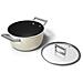 Pentola Color Crema Opaca Da 24 Cm + Coperchio - Csf2412crm - Foto miniatura 5