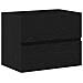 Mobile Lavabo  con Lavabo Integrato Rovere Nero Legno Ingegnerizzato, Mobile Lavabo  Rovere Nero 60x38,5x45 cm Legno Ingegnerizzato - Foto miniatura 6