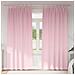 Tende con tende 2 pcs Rosa Baby 245x140cm Poliestere - Foto miniatura 2